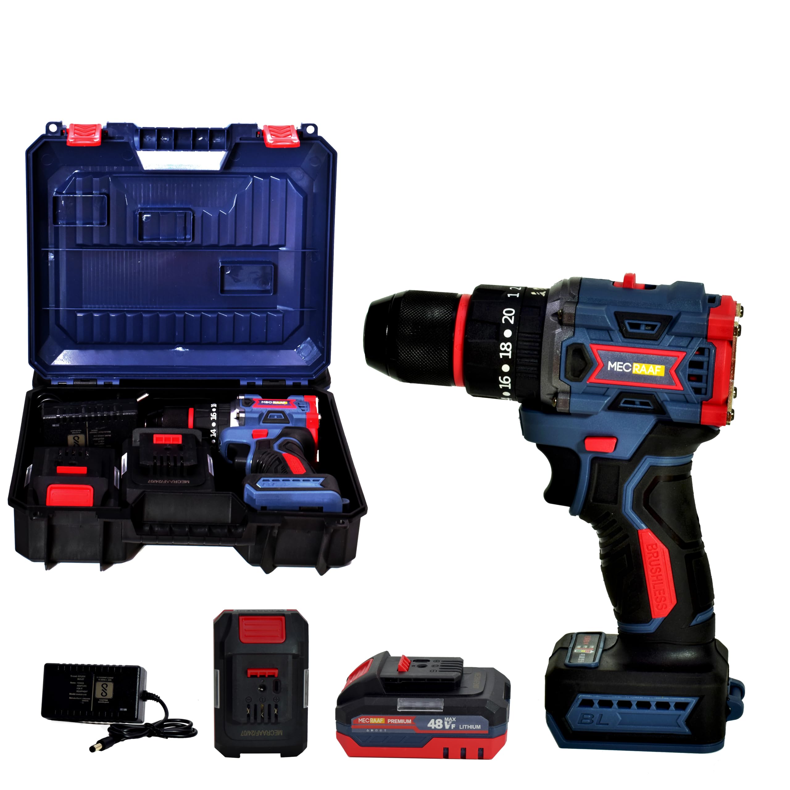 See full amazon price history chart for MMECRAAF® Metal Chuck Cordless 21V Drill Machine cum Screwdriver 50Nm Torque | Brushless Motor | Compact model | Handy weightless but powerful for Home Appliances | 6 Months Warranty MMECRAAF® Metal Chuck Cordless 21V Drill Machine cum Screwdriver 50Nm Torque | Brushless Motor | Compact model | Handy weightless but powerful for Home Appliances | 6 Months Warranty (B0CS6BMVYR) Amazon Price History, Amazon Price Tracker