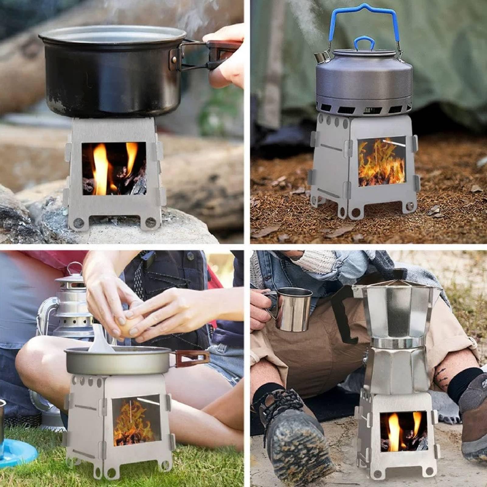 mini poele a bois camping - Achat en ligne | Aliexpress