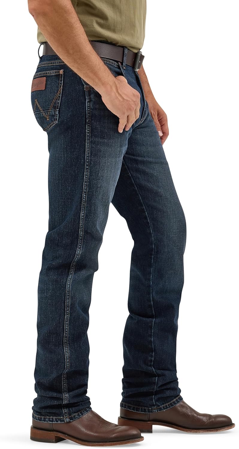Wrangler Mens Retro Slim Fit Straight Leg Jean