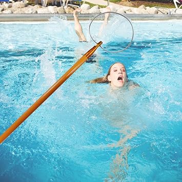 YXXSDP 15 18 22 33 Ft Long Swimming Pool Safety Hook, Steel Telescoping Emergency Life-Saving Equipment/Pool Poles, Rescue Systems for Drowning Swimmers Size Retractable 1.22-4.5m/4-14.8ft