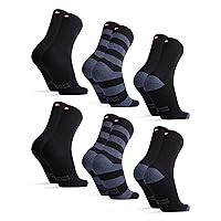 DANISH ENDURANCE 6 Paia di Calzini in Cotone Uomo e Donna: Calze Morbide e Traspiranti