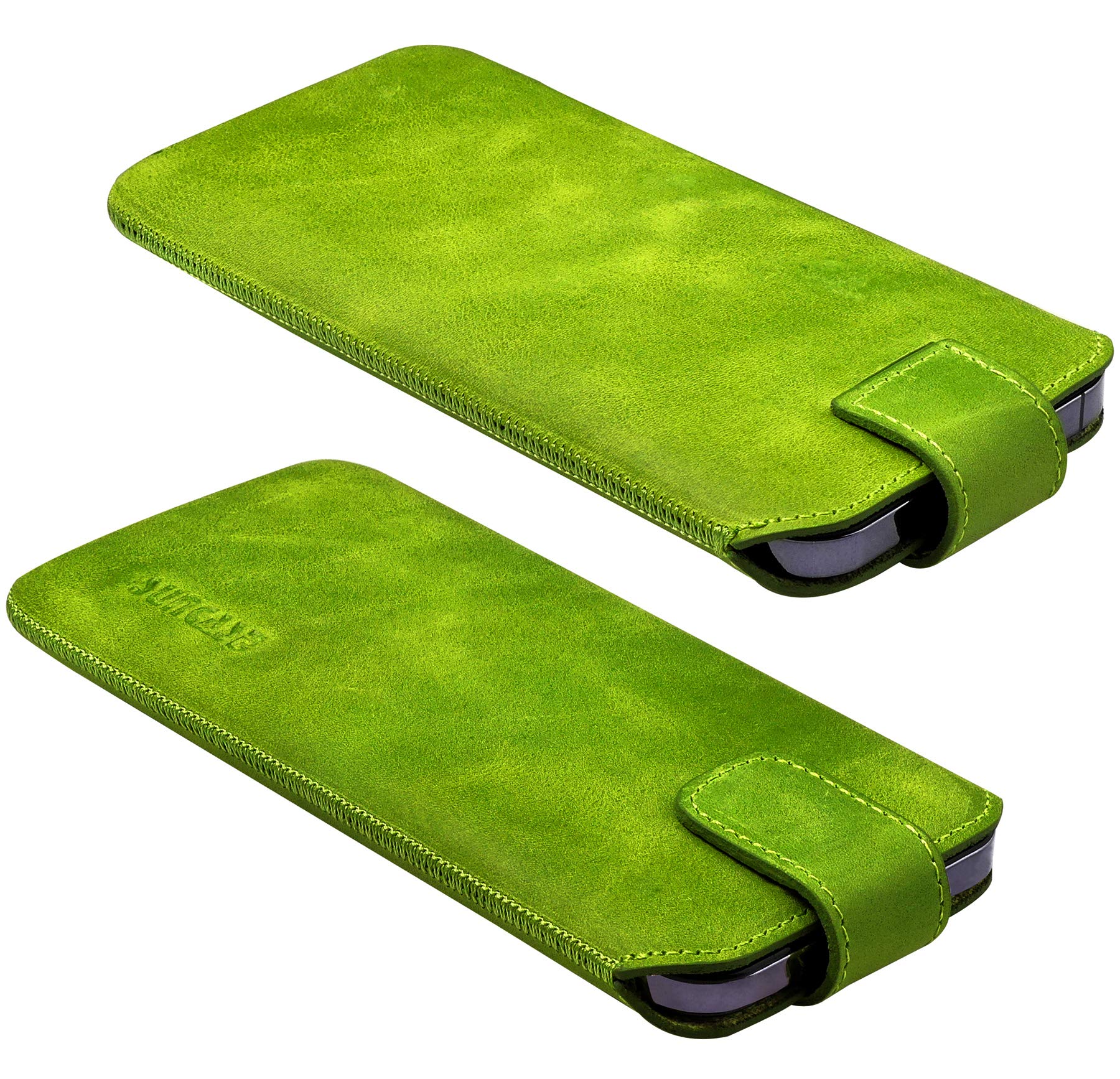 Suncase ECHT leren etui *Slim-Edition*, compatibel met iPhone 15 Suncase ECHT leren etui *Slim-Edition*, compatibel met iPhone 15