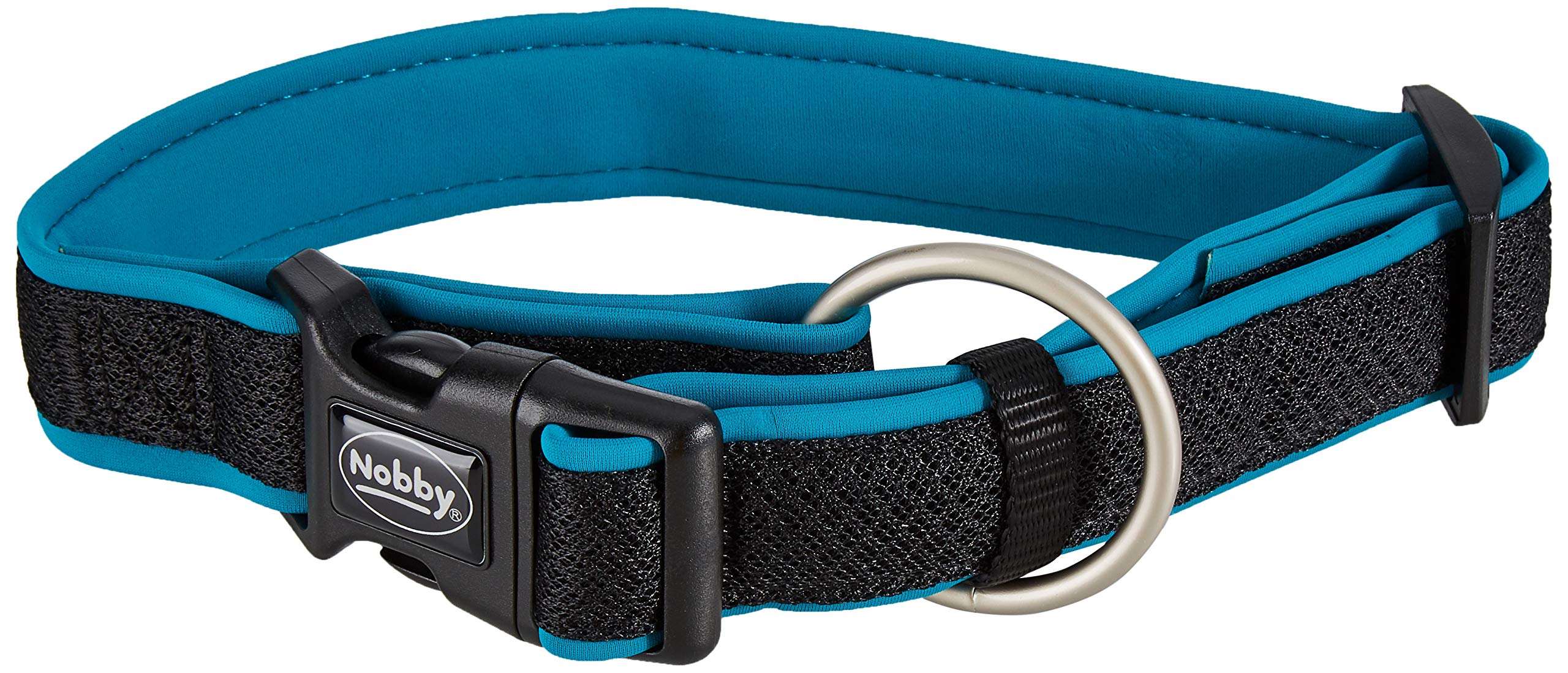 Nobby Preno Mesh Dog Collar, 40 - 55 cm/25 - 35 mm, Turquoise