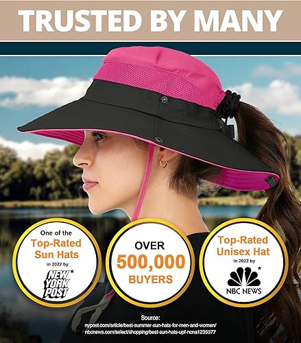 Miniatura 7 de GearTOP Safari Sun Hat for Men and Sun Hats for Women UV Protection UPF 50+ Hiking, Gardening, Fishing