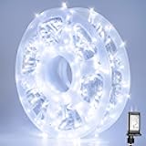 MYGOTO LED String Lights, 165FT 500LED 30V Plug in Waterproof String Lights with 8 Modes for Indoor and Outdoor Party Wedding Home Patio Lawn Garden Supplies (Cool White)