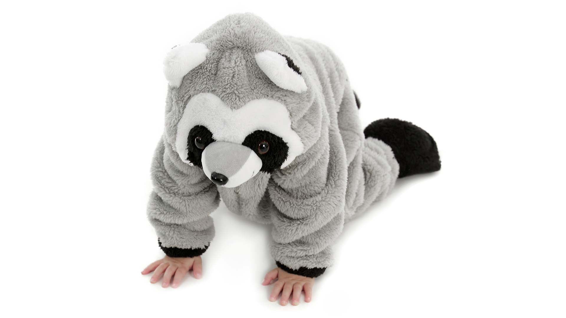 Disfraz de mapache para bebés de 12-18 meses miniatura 6