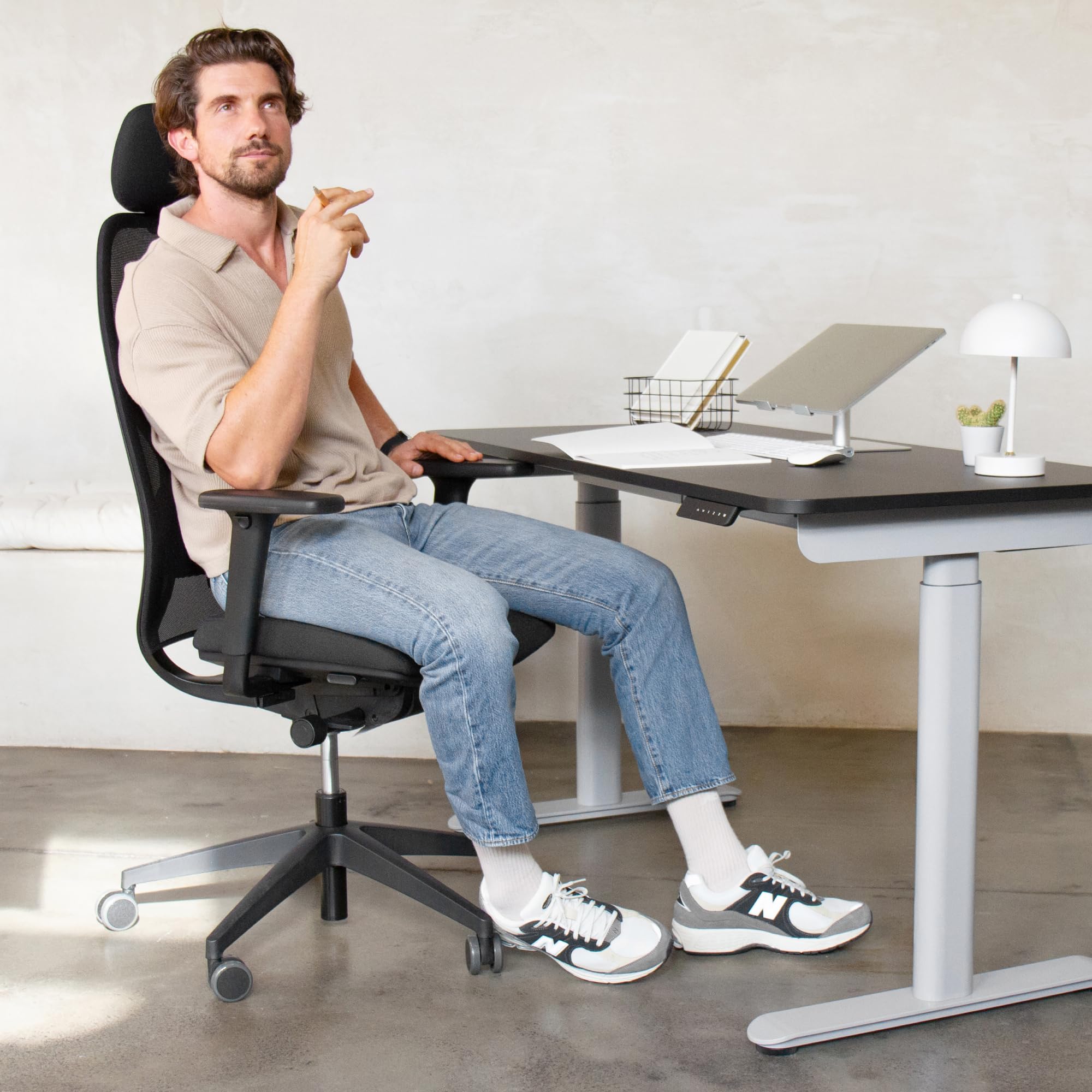 Ergotopia Desktopia One Elektrostehpult - Hochwertig und TÜV-Approvated - Dettaglio