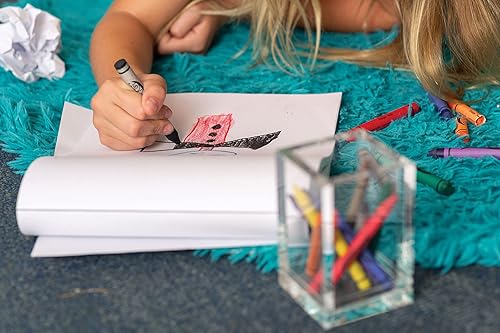 Miniatura 5 de Prang (Formerly Art Street) - Bloc de papel de dibujo y color, blanco, peso para principiantes, 9 x 12 pulgadas, 60 hojas