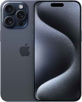 Apple iPhone 15 Pro Max (256 GB) — Titânio Azul (Seminovo