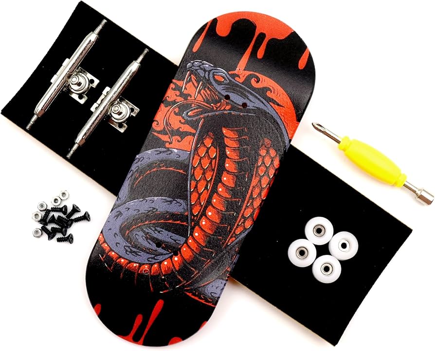 Amazon | RACOFSB 36mm プロ指板 木製フィンガー スケートボードデッキ