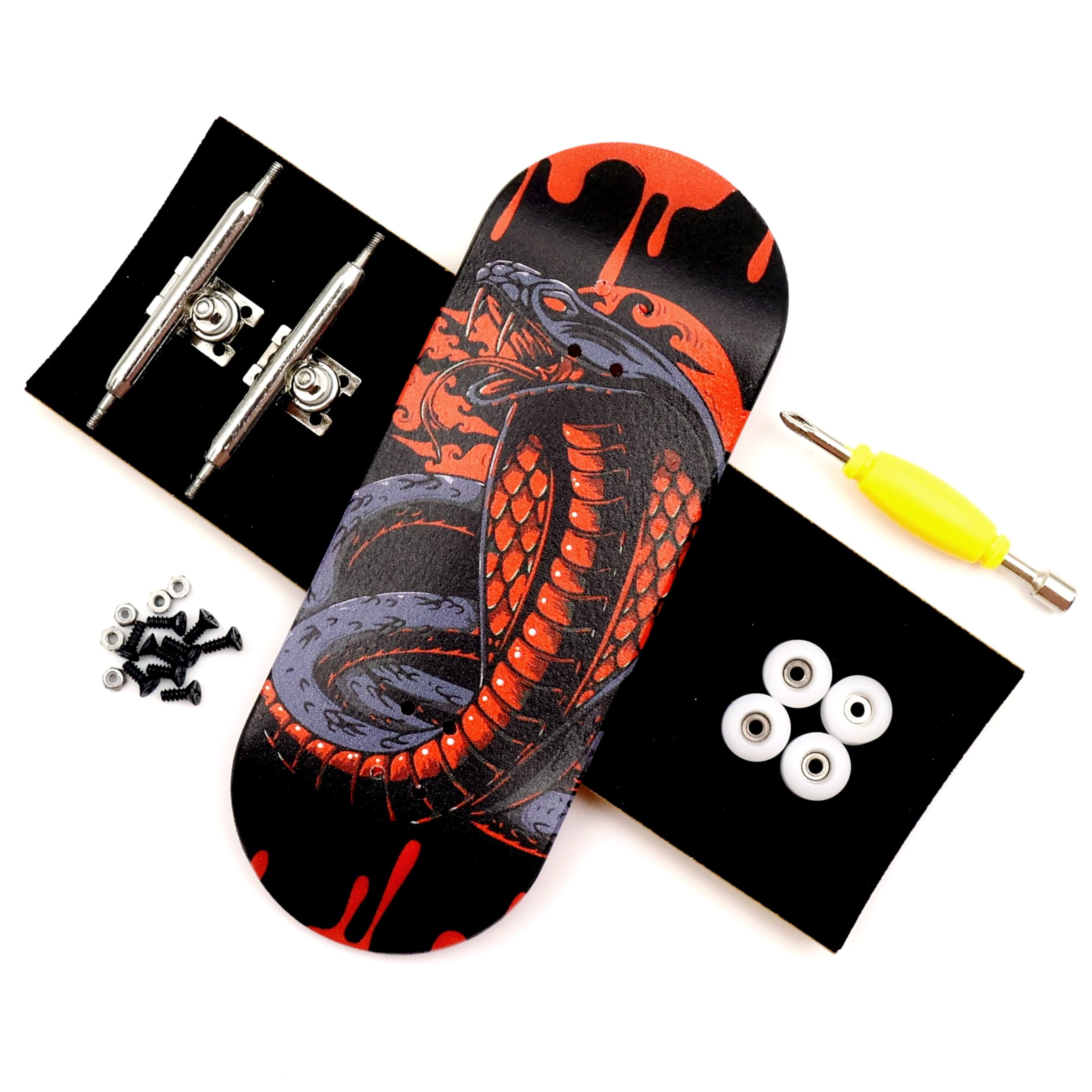 バンバンスケ　36 Amazon | RACOFSB 36mm プロ指板 木製フィンガー スケートボードデッキ