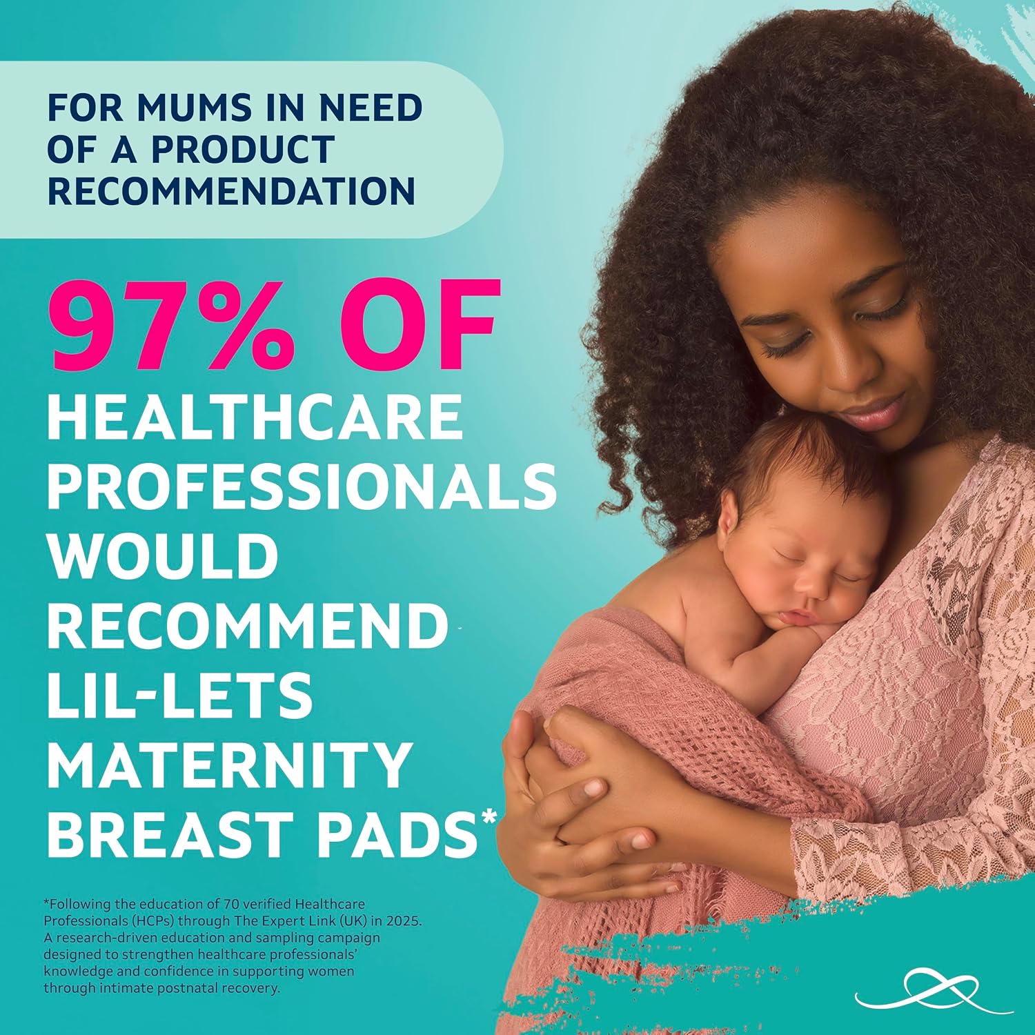 Lil-Lets Nursing Pads – 120 Individually Wrapped, Ultra-Thin, Absorbent & Fragrance-Free – Comfort & Protection for Nursing Moms Postpartum –Maximum Adhesion for Leak & Chafing Nipple Protection