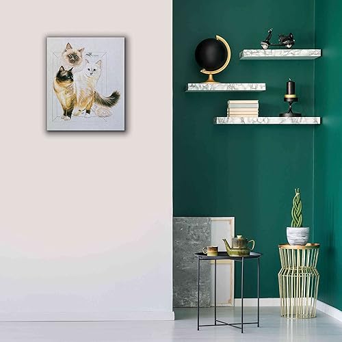 Vista 22 de Epic Graffiti 'Birman' by Barbara Keith, Canvas Wall Art, 40"x54