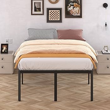 Amazon.com: Likelalaso 24 Inch High Queen Bed Frame with