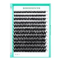 Vista 27 de Bodermincer - Bandeja grande de 240 pestañas de rizo D de 0.3 a 0.8 pulgadas (8 a 20 mm) para elegir, pestañas postizas individual para maquillaje