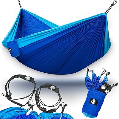 Legit Camping Hammock - Hammocks - 2 Person Hammock - Tree Hammock - Double Hammock - Portable Hammock - Outdoor Hammock -...