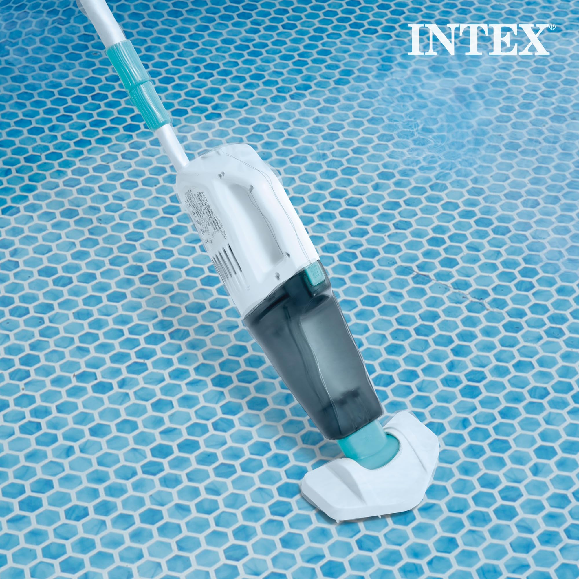 Intex Aspiradora para piscina y spa de 12 galones/45 litros ZR100 adecuada para su uso con todos los PureSpas, piscinas sobre el suelo y piscinas en el suelo