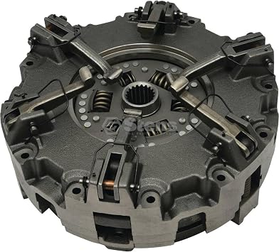 Complete Tractor 1412-6056 Pressure Plate Compatible With/Replacement For Ford/New Holland 2000, 2110, 2120, 2150, 2300, 230A, 231, 2310, 233, 234, 250C, 2600, 2600V, 260C, 2610 RE66695