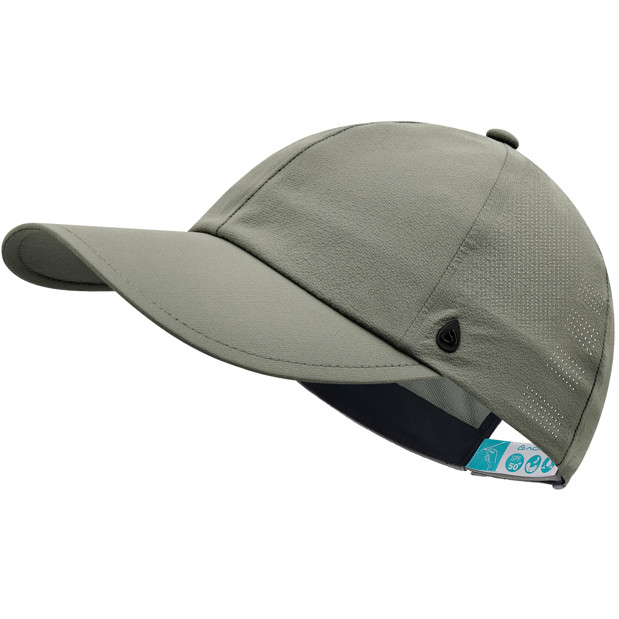 AOPREL Unstructured Baseball Cap für Herren & Damen Atmungsaktiv, Schnelltrocknend & Wasserabweisend Running Cap Sport Kappe UPF 50+ Sonnenschutz für Golf, Tennis, Wandern und Outdoor