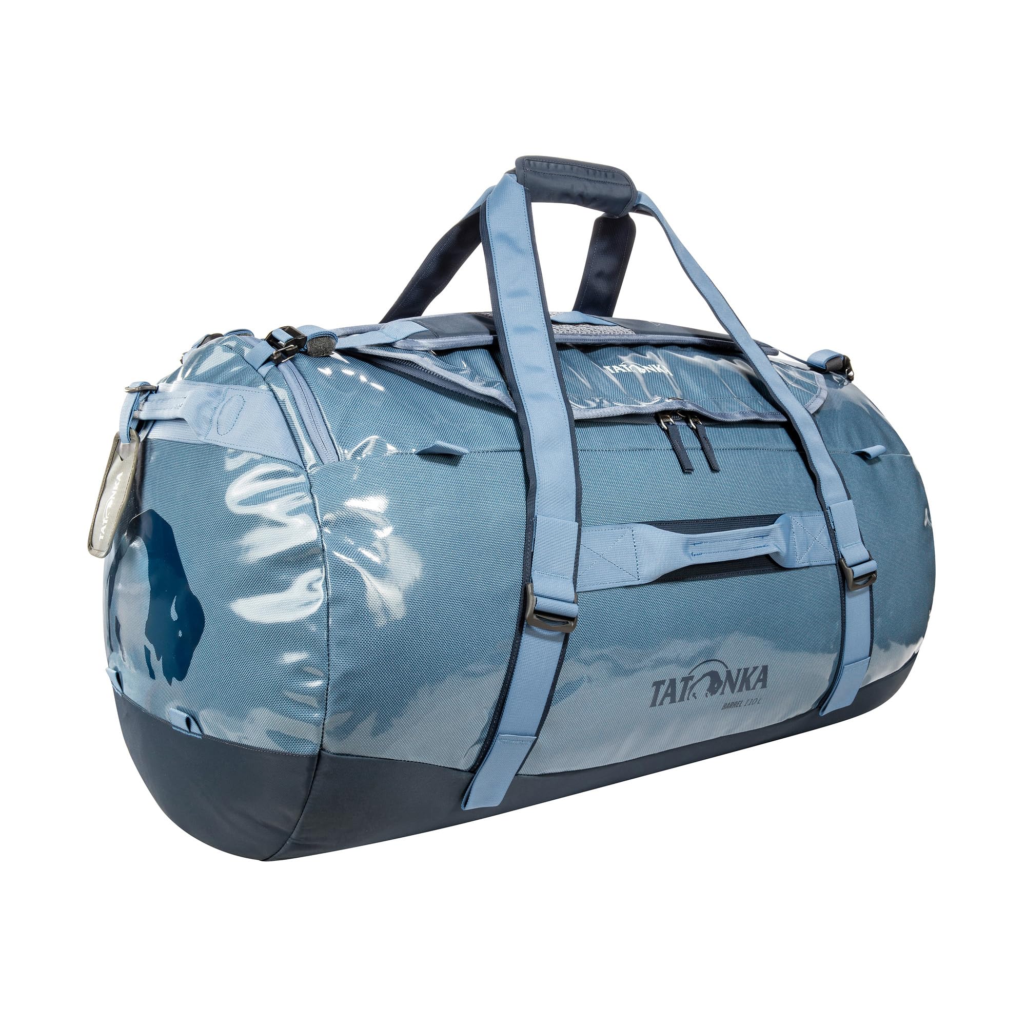 Tatonka Barrel 110L Waterproof Travel Bag with Backpack Function, Large Opening, Padded Base and Lockable Zip