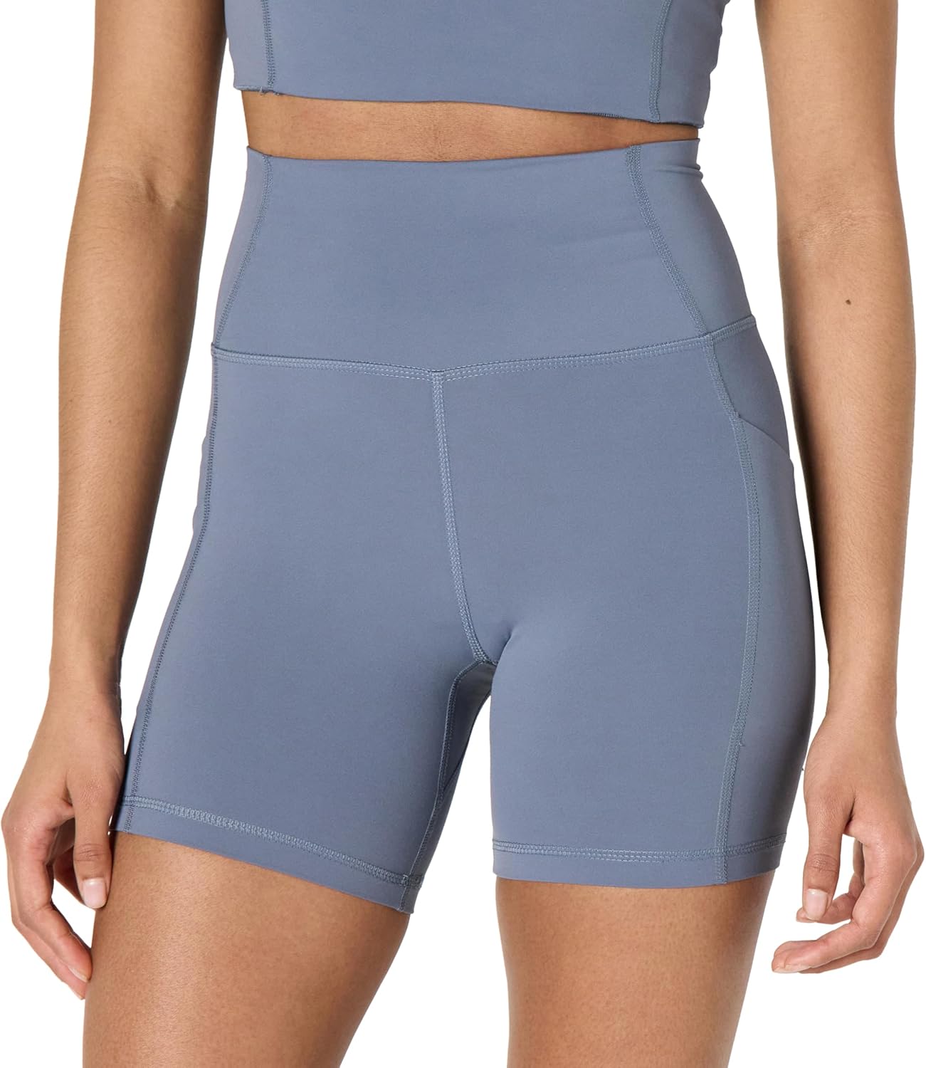 Amazon Essentials Women’s Active FormFlex Buttery Soft High Waist Yoga Biker Shorts