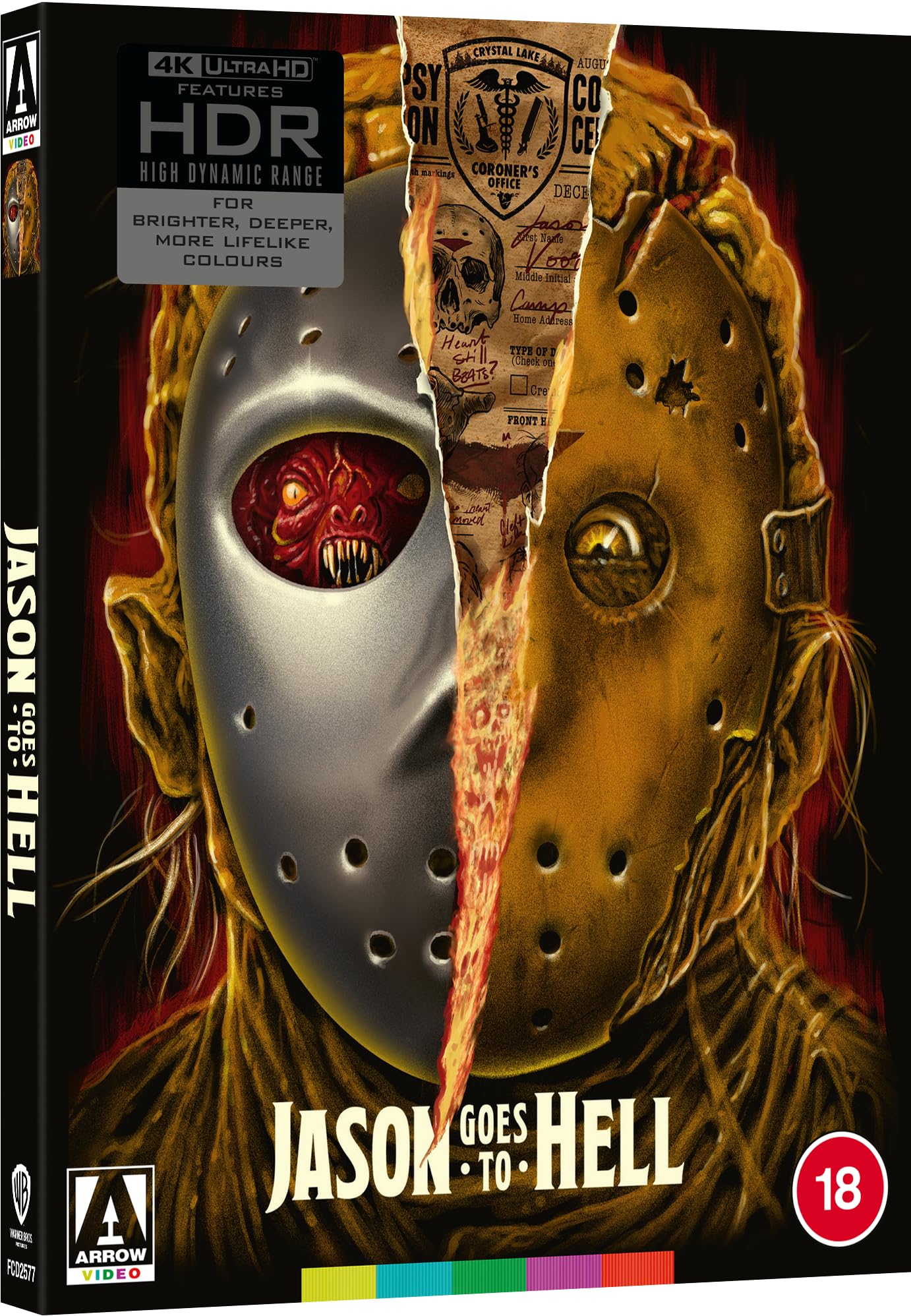 Jason Goes To Hell Limited Edition 4K UHD [Blu-ray] [Region Free]