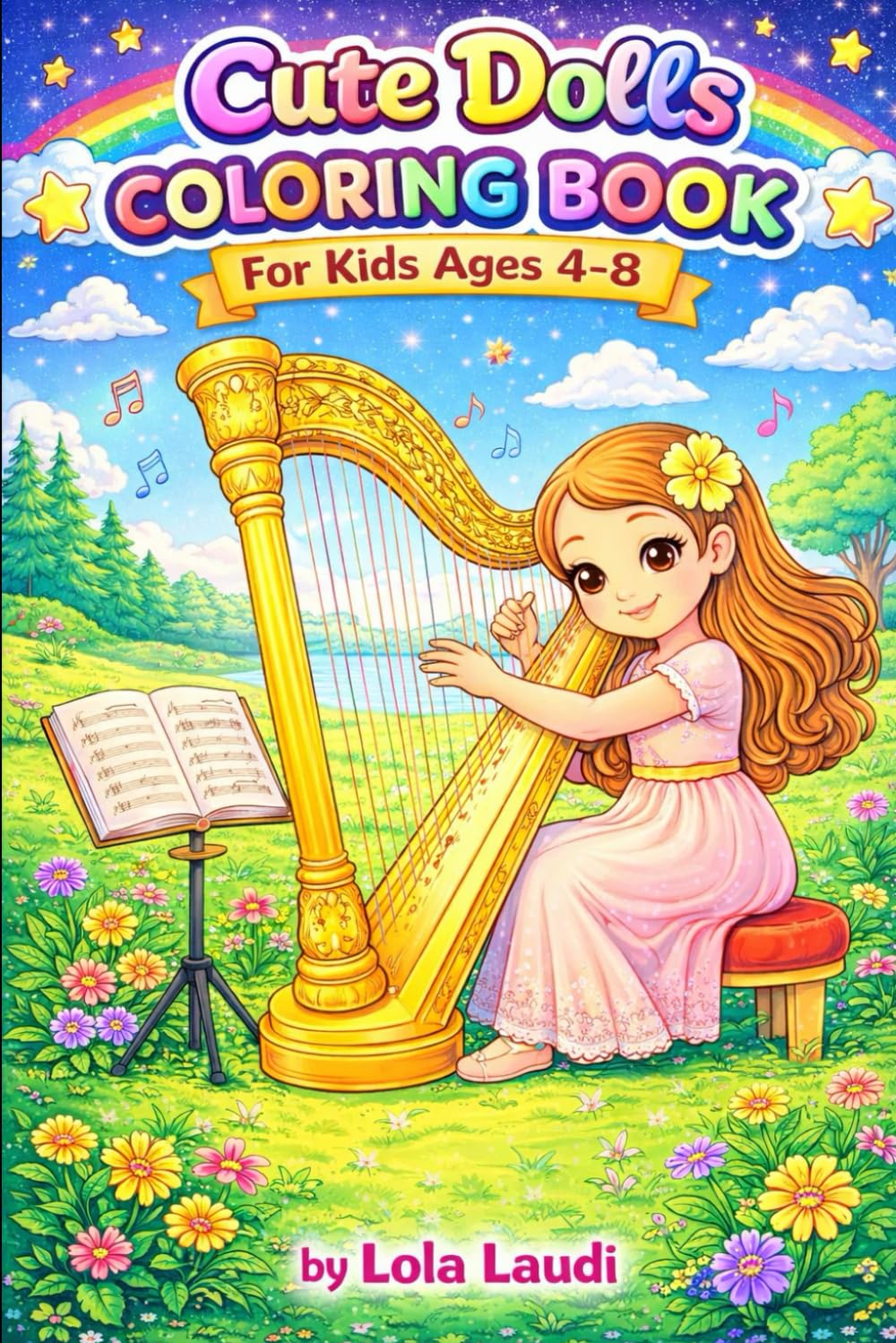 Coloring Book: Dolls