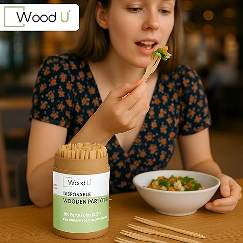 Miniatura 16 de Palillos de madera de bambú para paletas – 7 pulgadas 100 piezas palillos de dientes para aperitivos – Palillos de cóctel para frutas, Kabab