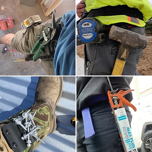 Miniatura 7 de MagMaster Soporte magnético para herramientas – Imán fuerte con clip para cinturón para tornillos, clavos, martillo, dados, alicates