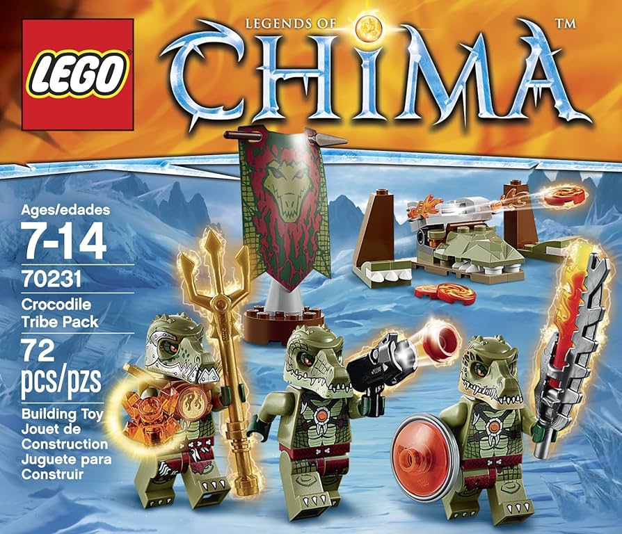 LEGO Chima Crocodile Tribe Pack, Building Sets - Amazon Canada