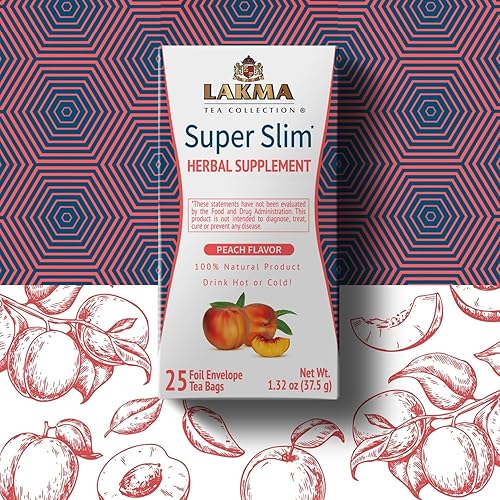 Miniatura 7 de Lakma Té Super Slim con Melocotón - 25 Bolsas de Té