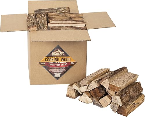 Miniatura 17 de Smoak Firewood leños de madera para cocción, certificados por la USDA, secados en horno