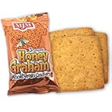 MJM HONEY GRAHAM Crackers - Case of 150 Packs | Wholesome and Flavorful Snack | Perfect for Any Occasion | Healthy and Satisfying