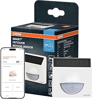 OSRAM SMART+ WIFI sensor de movimiento exterior en blanco, protección IP65, para aplicaciones de hogar inteligente en exteriores
