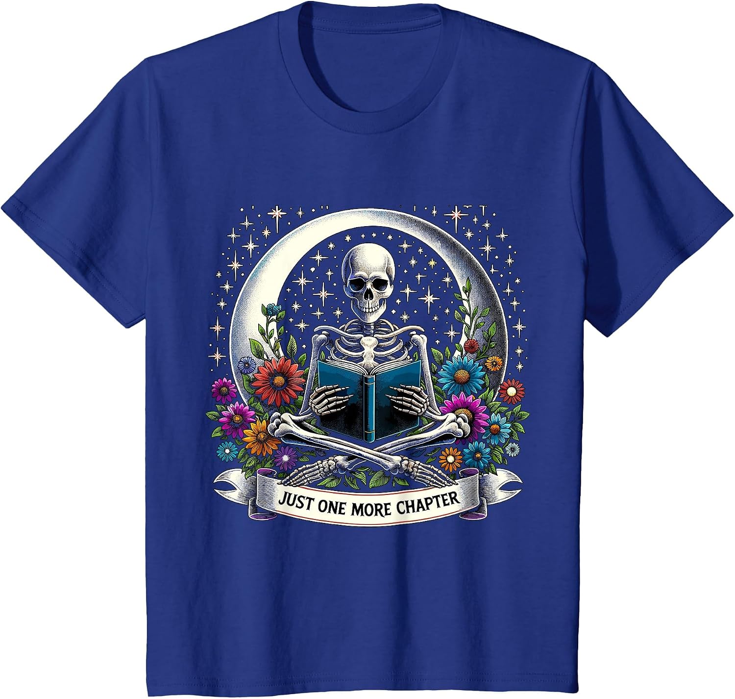 Reading Just one More Chapter Bookworm Book Lover T-Shirt