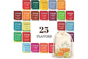 Stash Plastic-Free Herbal and Decaf Tea Sampler