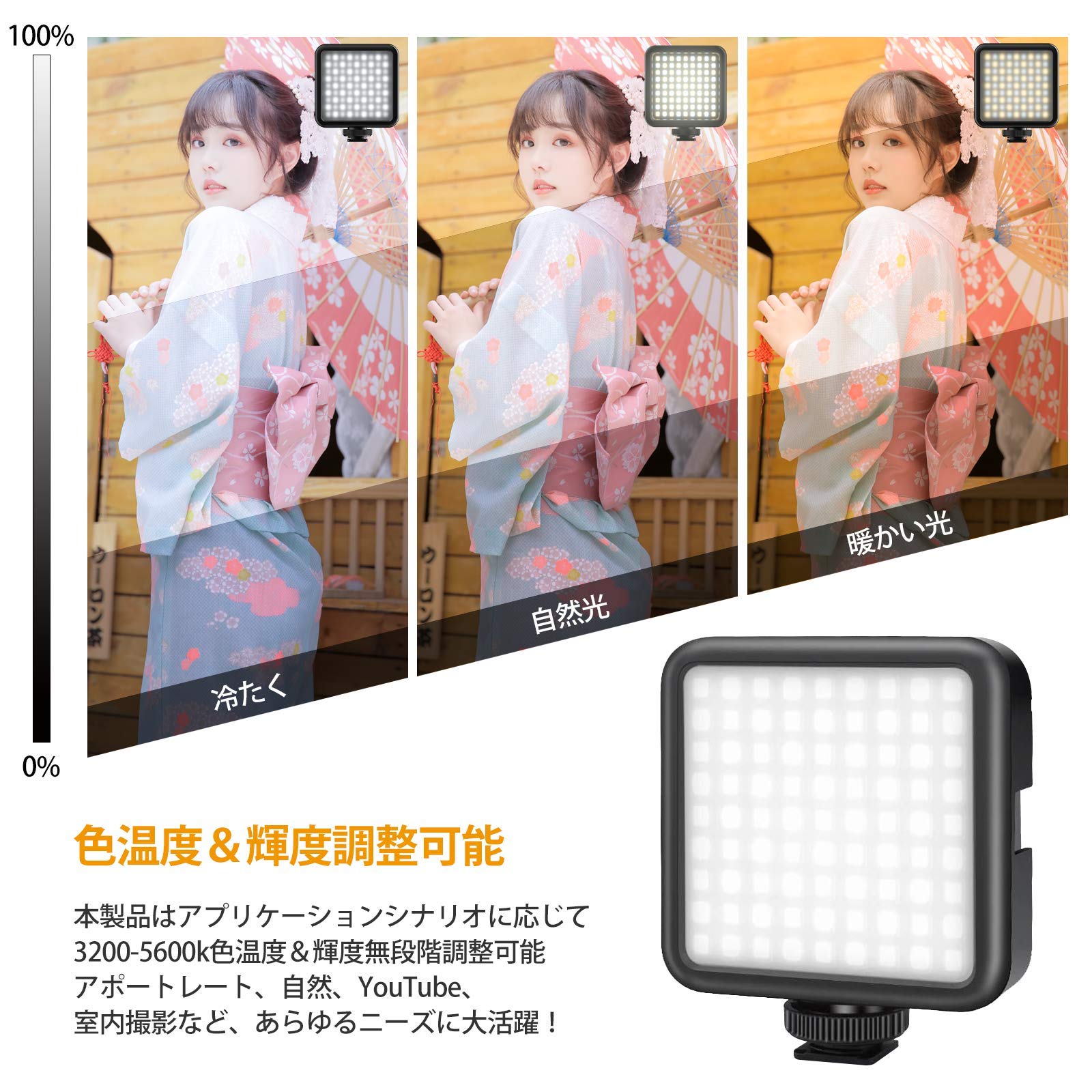Camlight 照明・撮影用LEDライト PL-H88 高演色 Amazon | Camlight 照明・撮影用LEDライト PL-H88 高演色モデル