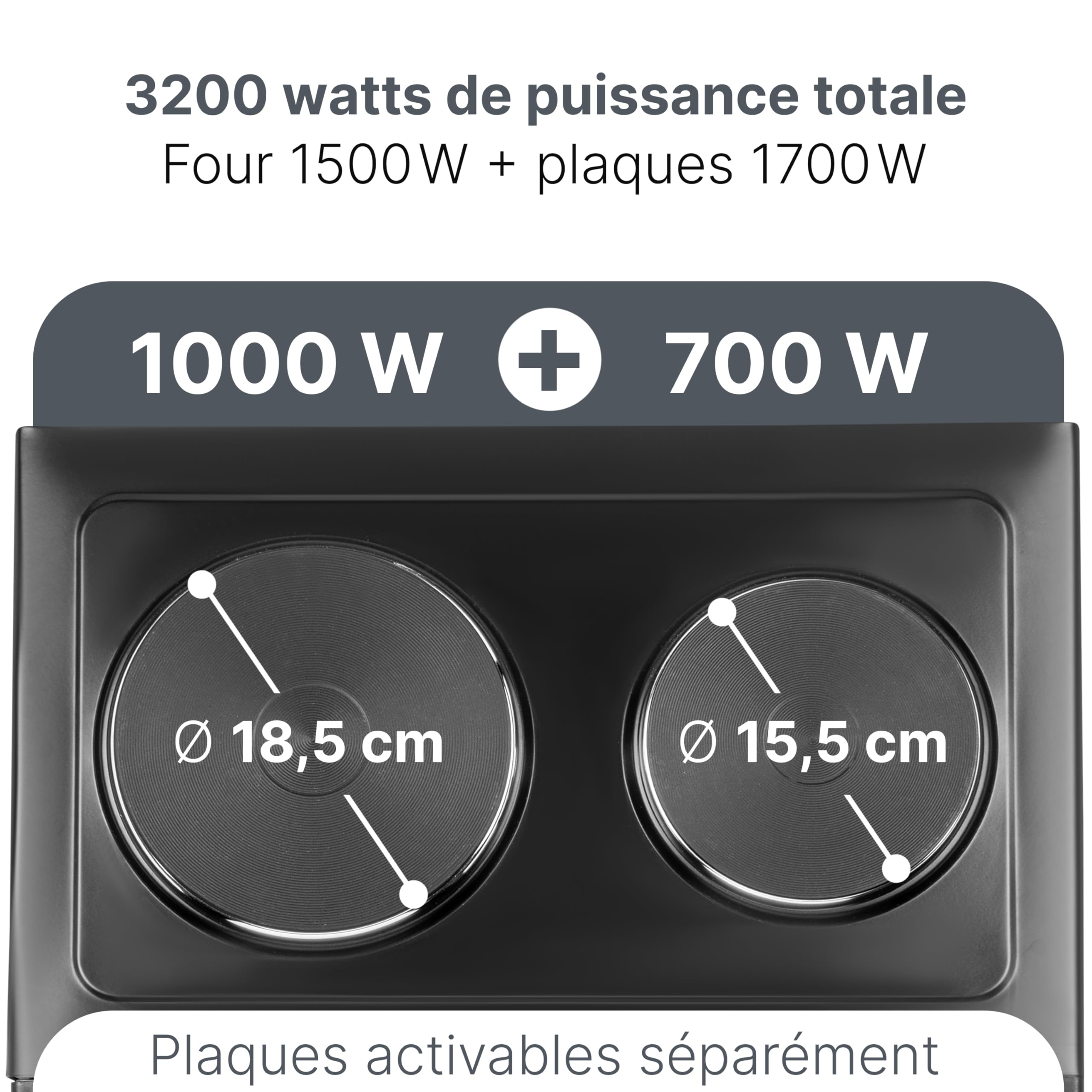 Mini-four ProfiCook® avec plaques de cuisson et broche rotative | 32 L | Chaleur tournante, chaleur supérieure, chaleur inférieure, broche rotative | Petit four | Mini-four | PC KK 1302
