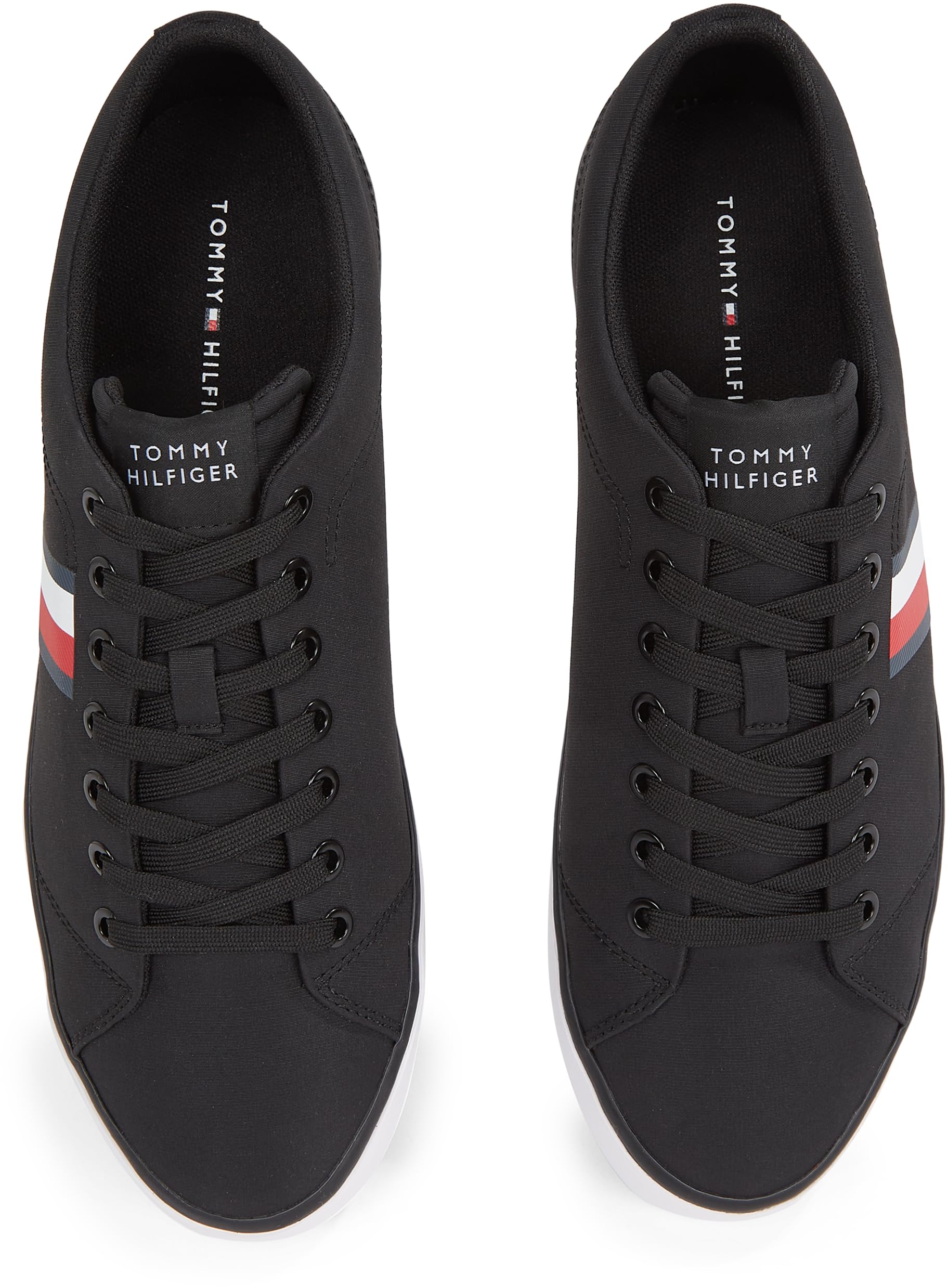 Tommy Hilfiger Uomo Sneakers Vulcanizzate Core Stripes Mesh Profilo Basso
