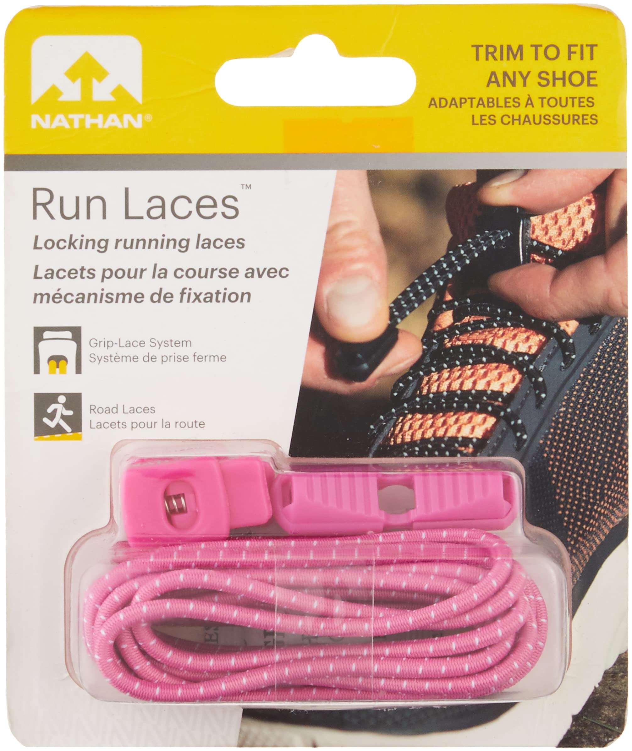 NathanElastic, No Tie Shoe Laces for Running and Active Sports