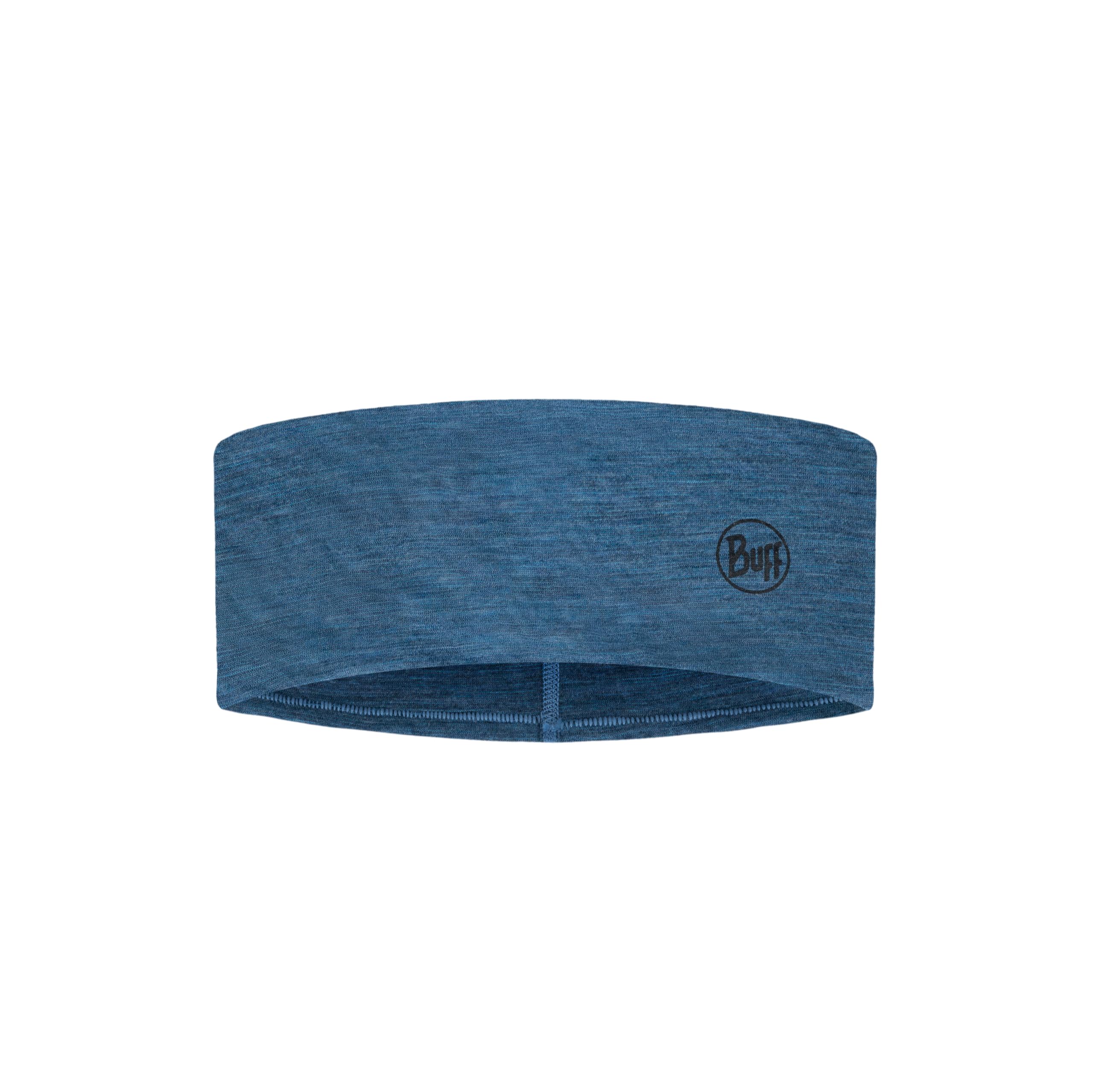 BUFF Opaska LW Merino Wool Reguluje Temperaturę, 100% Wełna Merino, na Świeżym Powietrzu, Zrównoważona, Lekka, Komfort One Size Niebieski