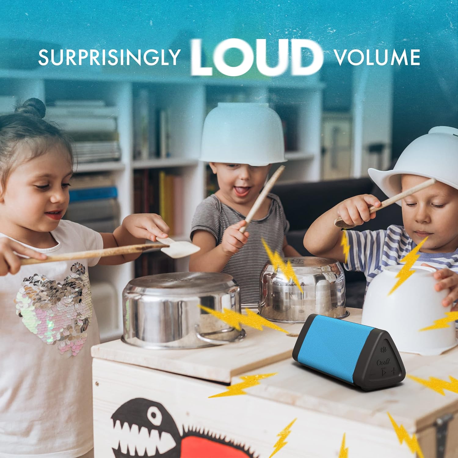 Special OontZ Angle 3 Bluetooth Speaker, 100 Ft Wireless Range, Portable, Crystal Clear Stereo Sound, Play Two Speakers Together (4th Gen only), Mic, IPX5 Bluetooth Speakers (Blue) by Cambridge SoundWorks Discount OontZ Angle 3 Bluetooth Speaker, 100 Ft Wireless Range, Portable, Crystal Clear Stereo Sound, Play Two Speakers Together (4th Gen only), Mic, IPX5 Bluetooth Speakers (Blue) by Cambridge SoundWorks