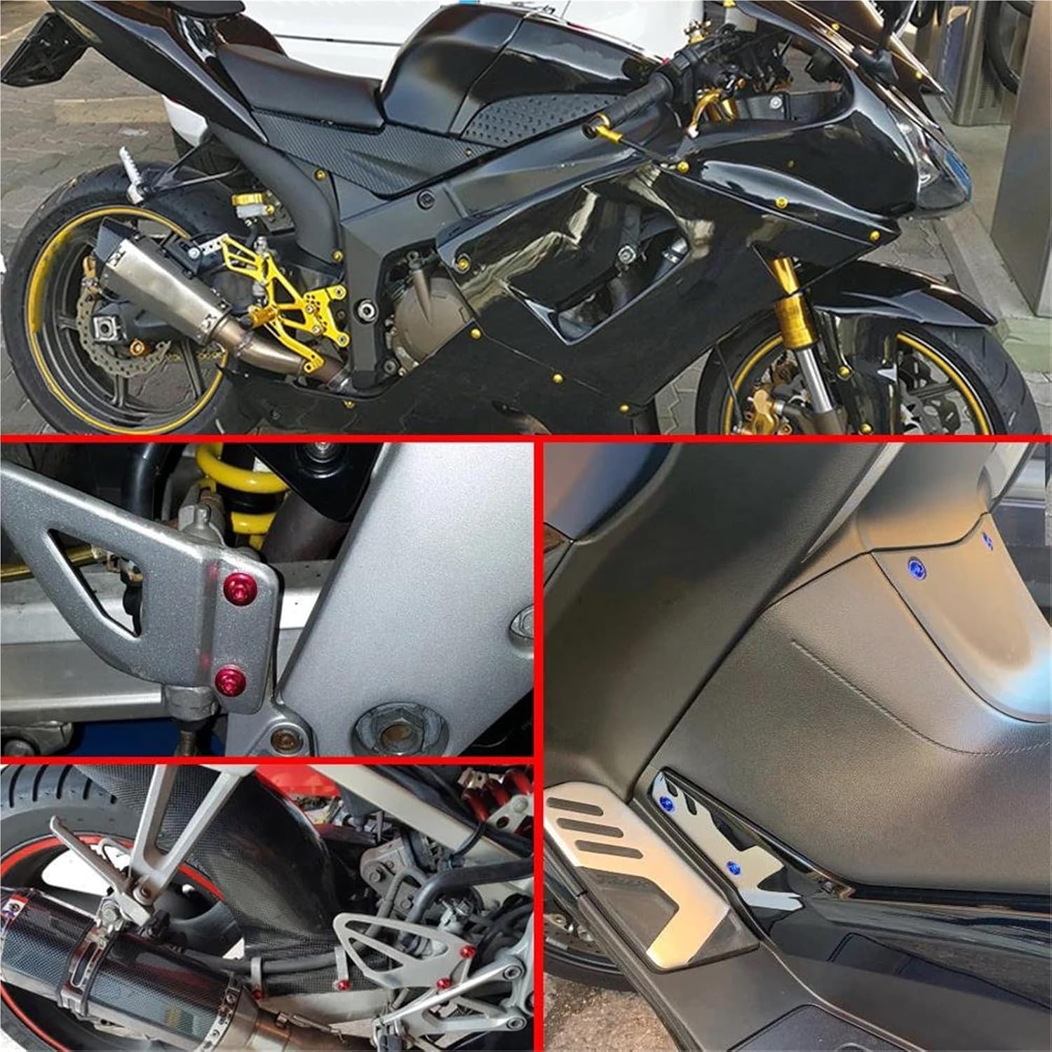 バイク用ボルト・スクリュー に適合するGTR1400 に適合するZX14R に