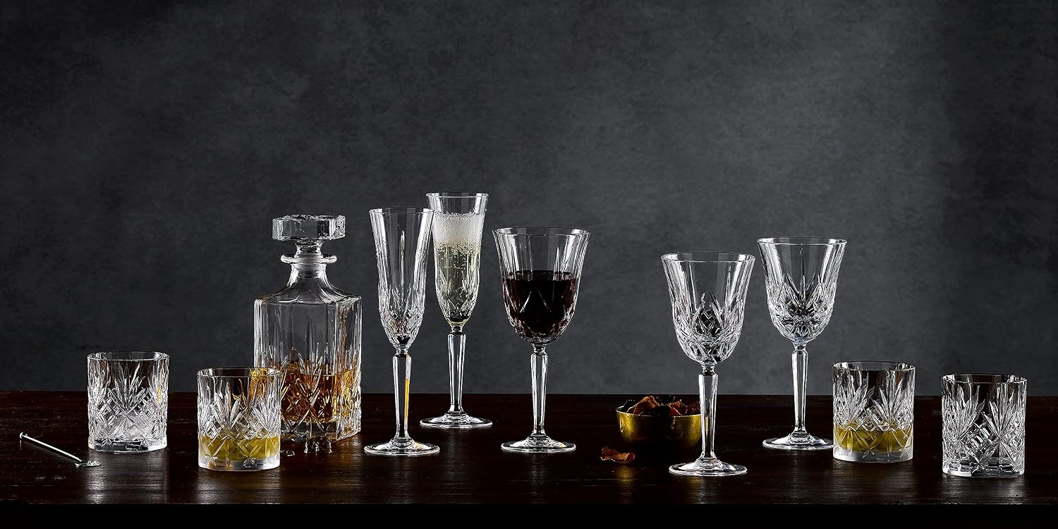 Marquis By Waterford Maxwell Flutes Set of 4, 7 oz, Clear