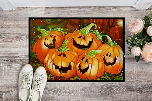 Miniatura 241 de Caroline's Treasures PJC1117JMAT - Felpudo para puerta delantera de 24 x 36 pulgadas, tapete antideslizante lavable de pelo bajo, 24 x 36 pulgadas