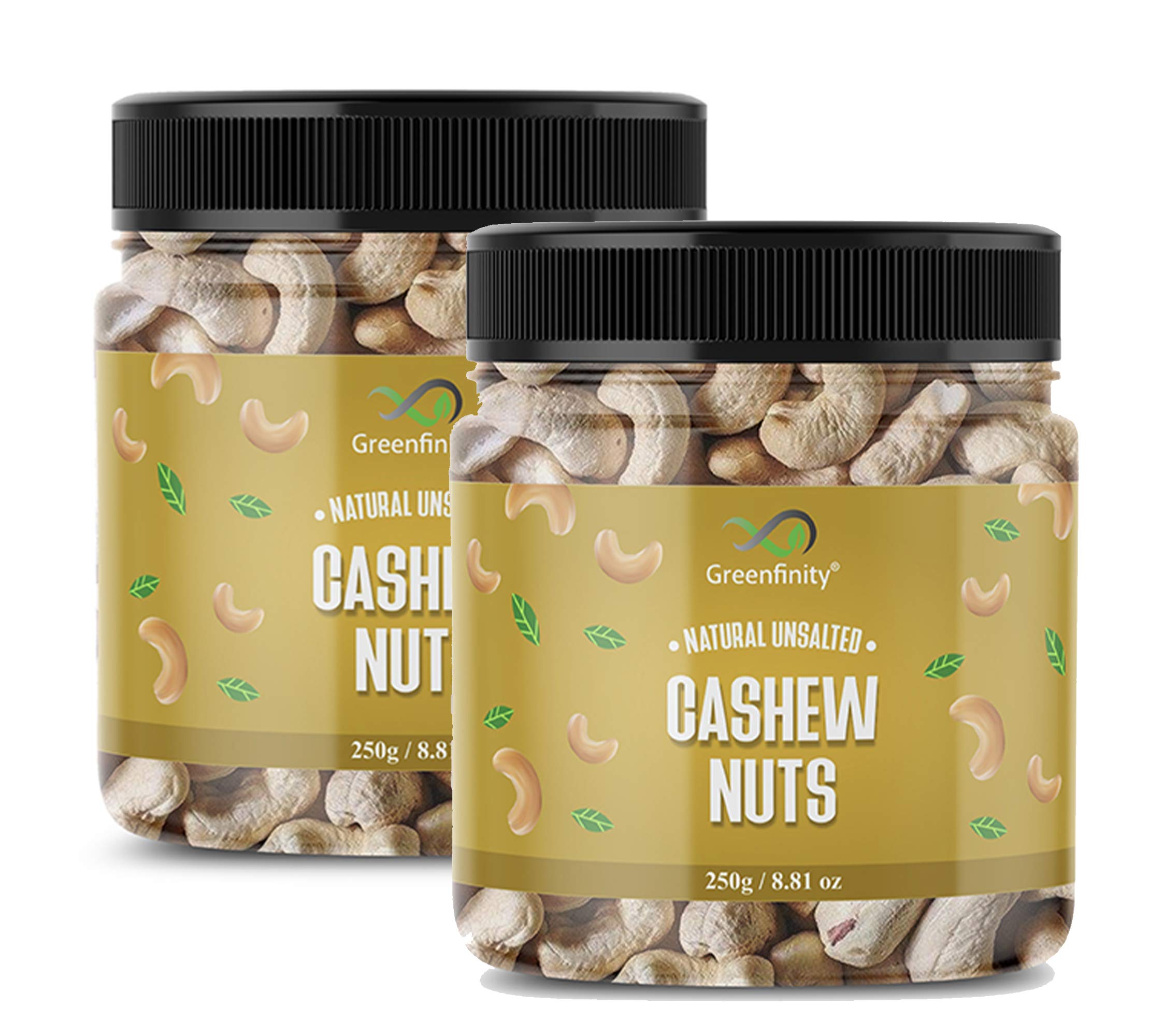GreenFinity Bold Cashew Nuts, 250g + 250g | W240 Good Size Cashews Kaju 500g (B08WRTC6G8) Amazon Price History, Amazon Price Tracker