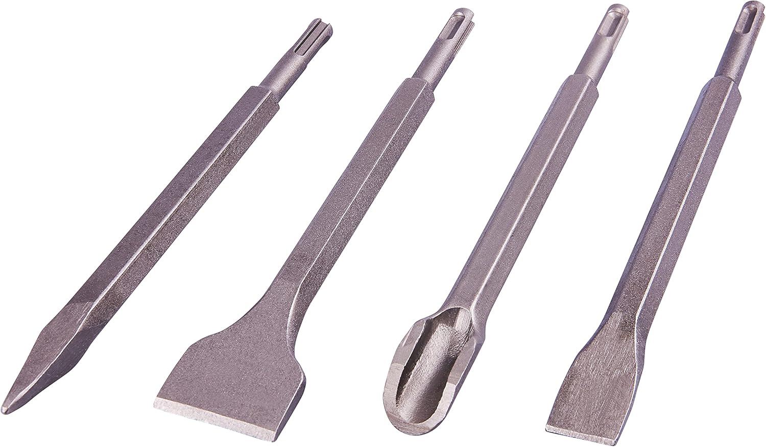 Amtech E0640 4 Piece SDS Chisel Set