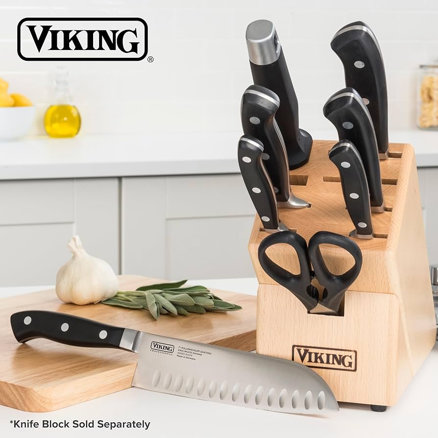 Amazon.com: Viking Santoku Chef Knife, 7 Inch Kitchen Knife