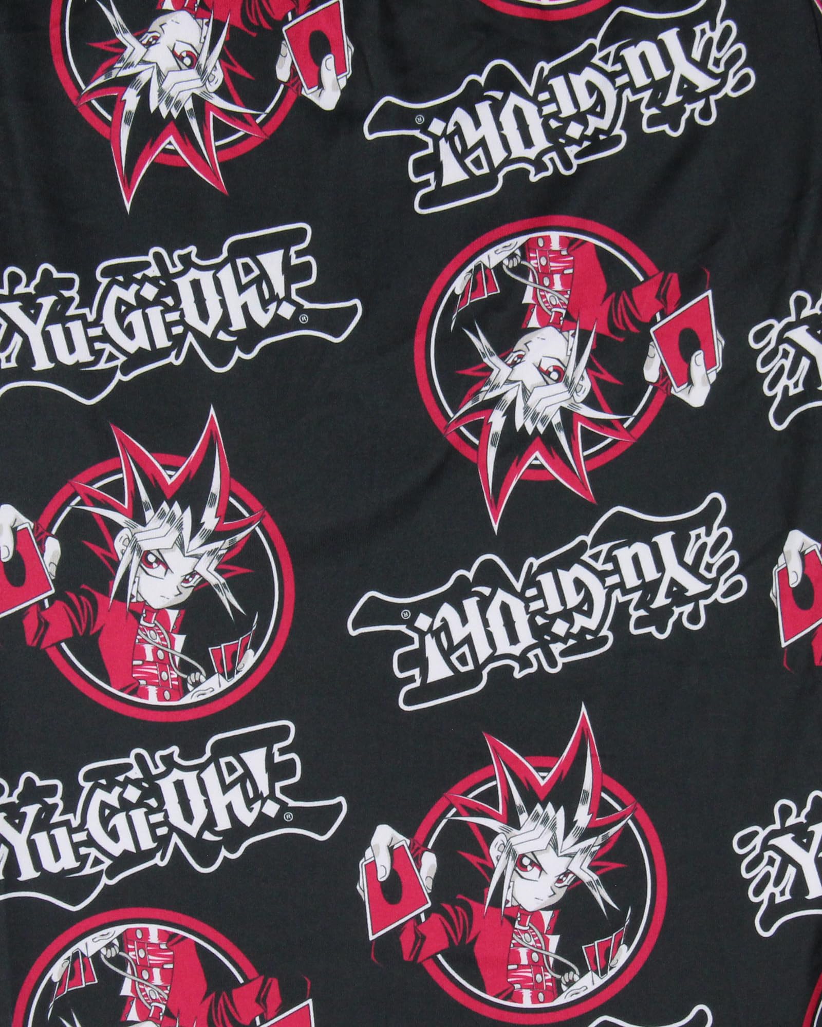 Męskie spodnie piżamowe Yu-Gi-Oh Gra karciana Yugi Mutou Character spodnie do spania dla dorosłych