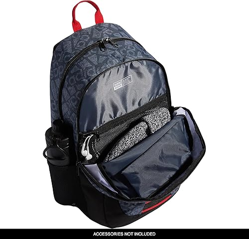 Miniatura 3 de adidas Mochila Foundation 6 Adi Collage Jersey Onix-greyBlackVivid Red talla única Mochila Foundation 6